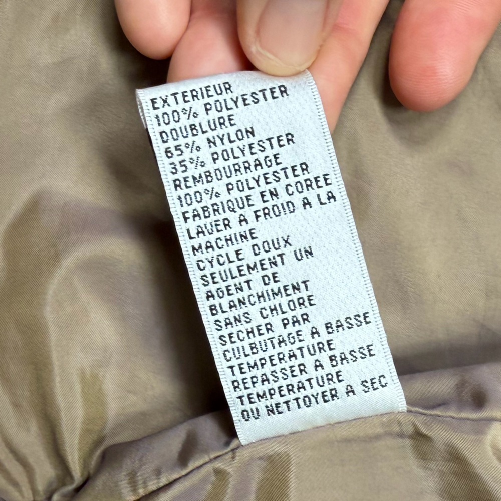 Talbots classic Casual Black Quilted Puffer Jacket plus 3X - Picture 8 of 10